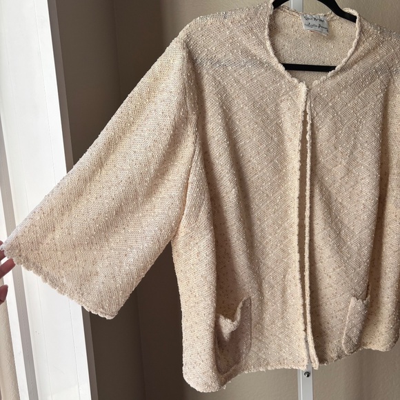 Vintage Lane Bryant by Leslie Pomer Petticoat style Cardigan - Picture 5 of 6